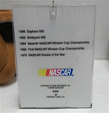 4 Joe Camel - Camel Cigarettes Drink Holders and Dale Earnhardt Hallmark Christmas Ornament - The Year 2000