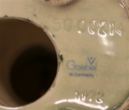 Goebel W. Germany 1972 Coin Bank - Measures 5 3/4 tall 