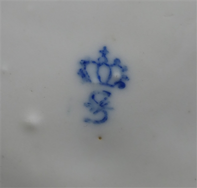 Dresden Porcelain Musician Figure - Measures 7 1/2 Tall - Violin Bow is Broken 
