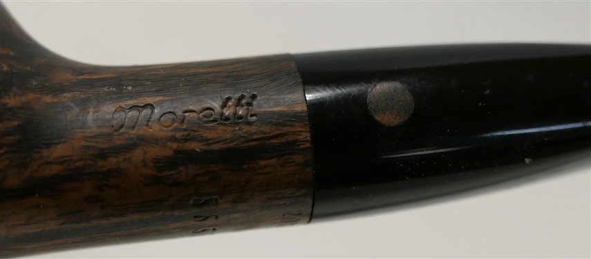 Moretti 2016 Handmade Italian Pipe - Number 5555 1 - Measures 6 Long