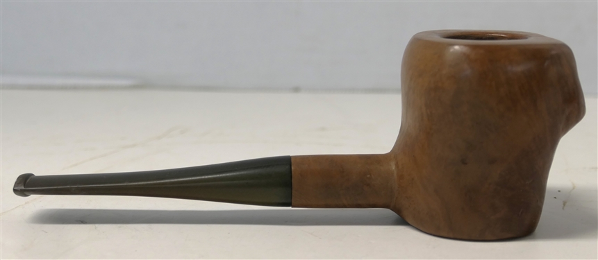 Hand Carved Woman's Torso Form Pipe - Measures 6 1/2 Long
