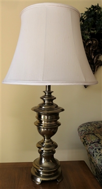 Stiffel Heavy Brass Table Lamp - Measures 25" Tall 