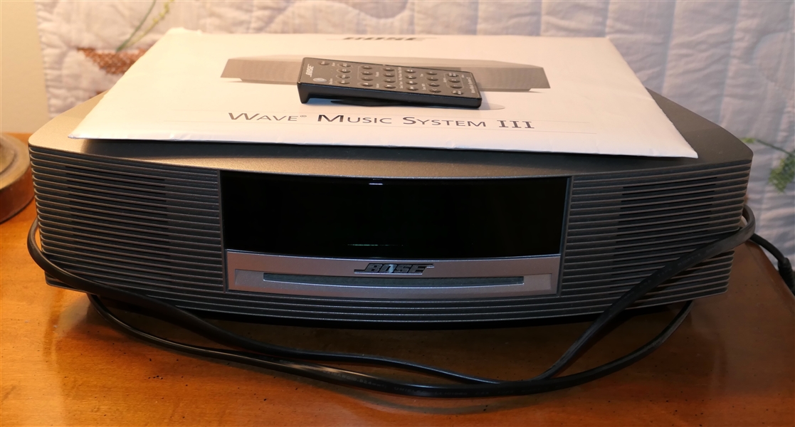 Bose Wave Music System II - With Remote and Instruction Manual 