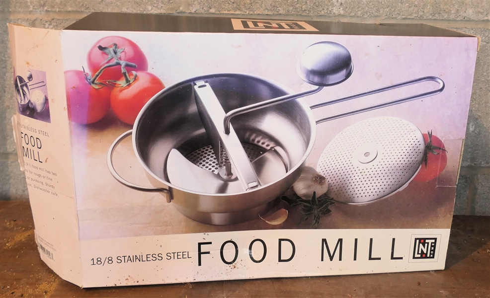 LNT Home Stainless Steel Food Mill in Original Box