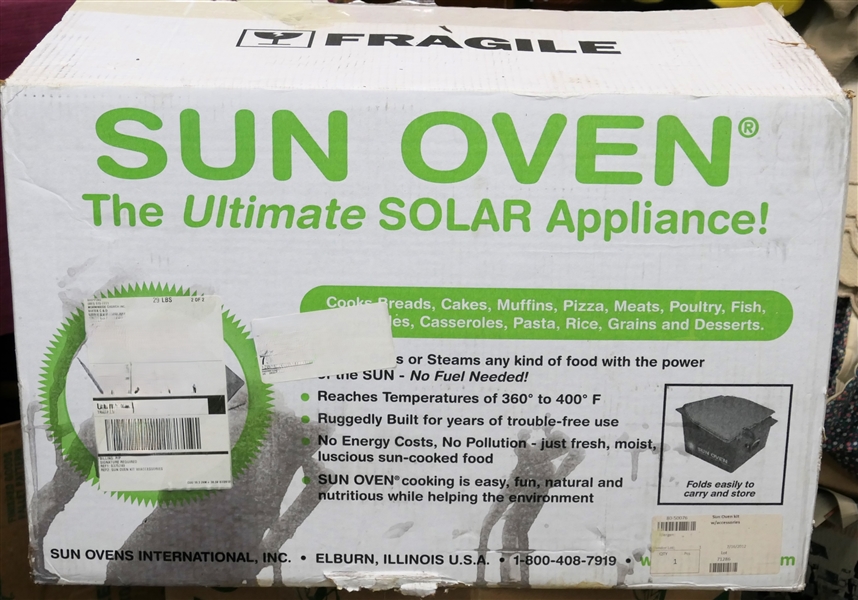 Sun Oven - The Ultimate Solar Appliance - Brand New in Original Box 