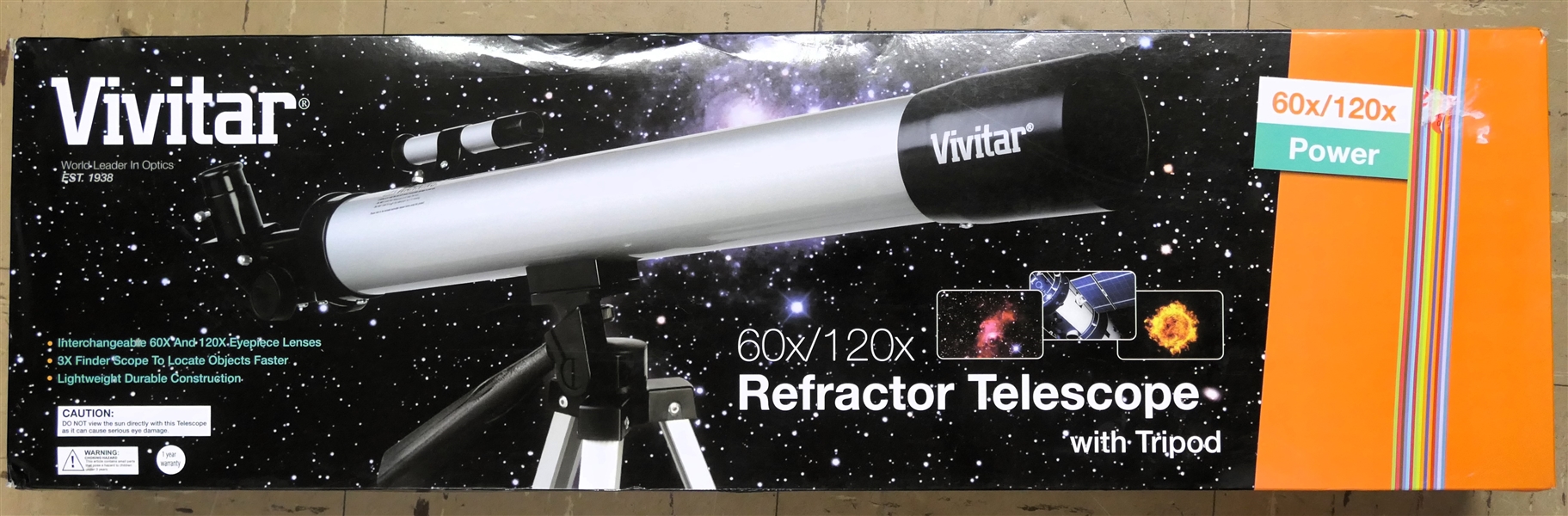 Vivatar 60x/120x Telescope - Brand New in Original Box