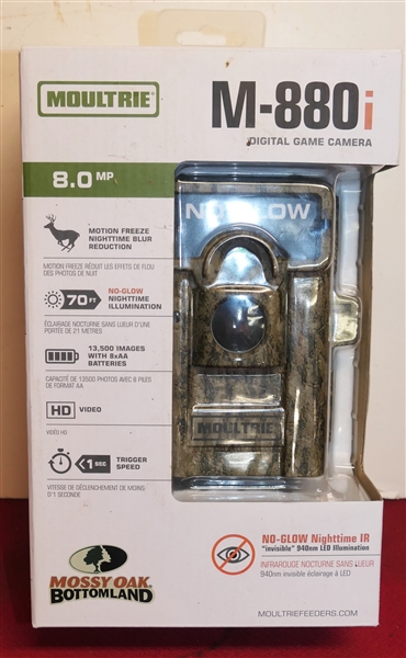 Moultrie M- 880i 8.0 MP No Glow Trail Camera - Brand New Never Opened