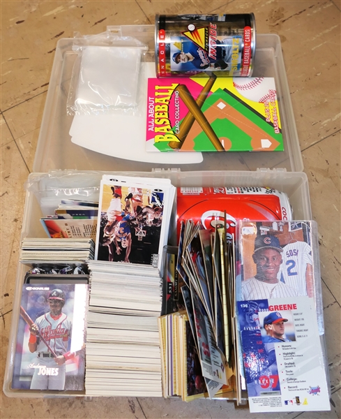 Lot of Baseball and Basket Ball Cards - Unsearched - Mixture of Basketball and Baseball From the Early 1990s