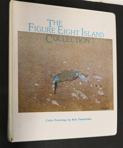 "The Figure Eight Island Collection" Color Paintings by Bob Timberlake - Cookbook Illustrated by Bob Timberlake - Gift From The Author 