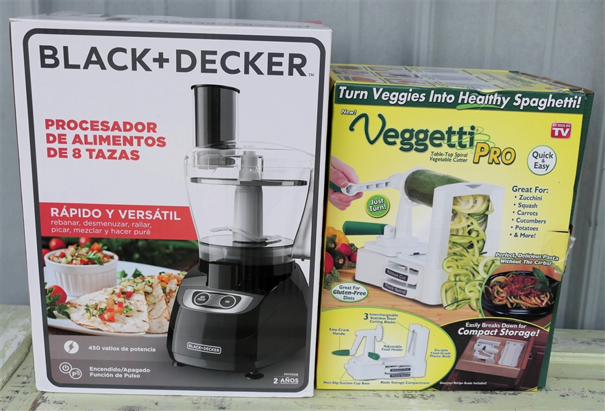 Black & Decker 8 Cup Food Processor - New in Original Box