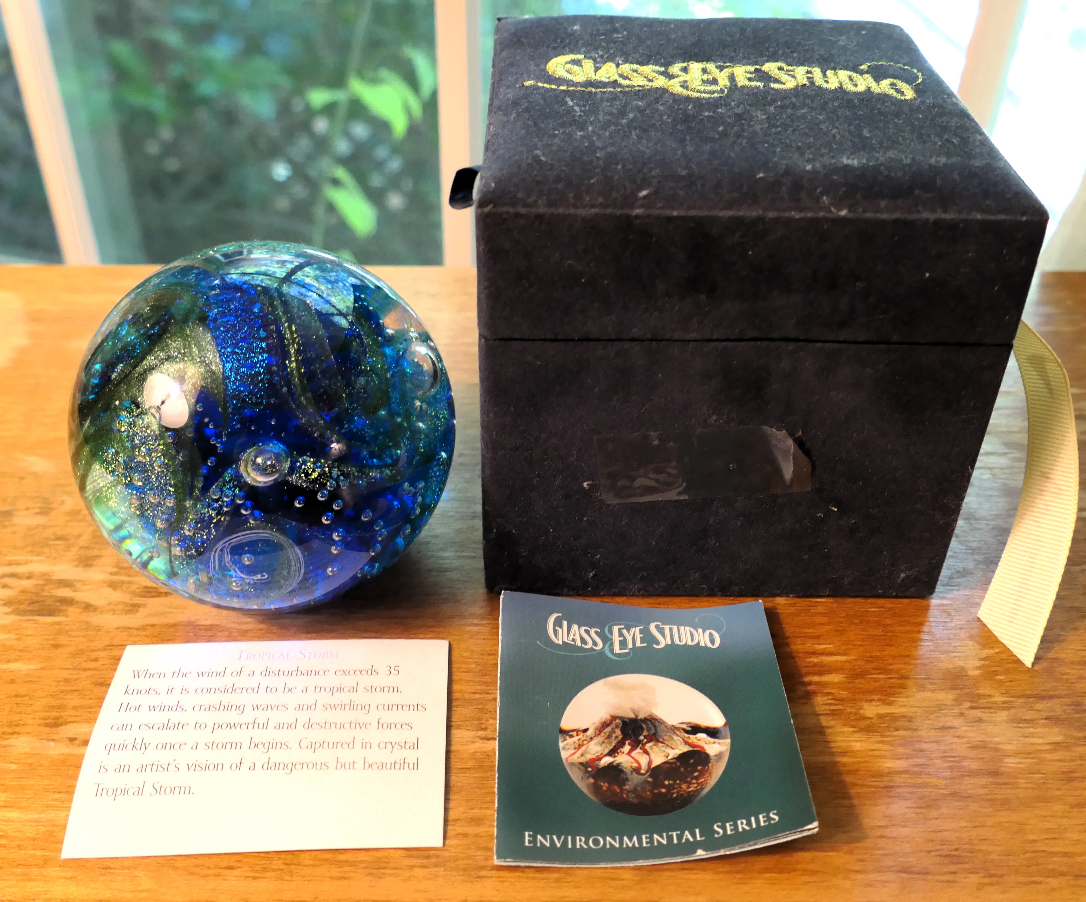 Lot Detail - Glass Eye Studio - Environmental Series 
