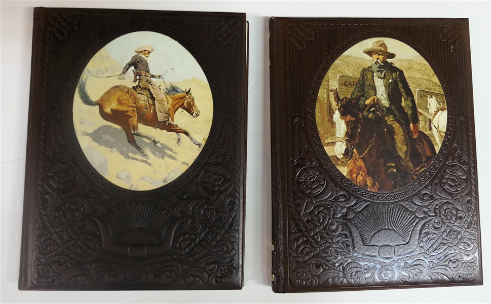 2 - Hardcover Time Life Books - "The Gunfighters" and "The Cowboys" 