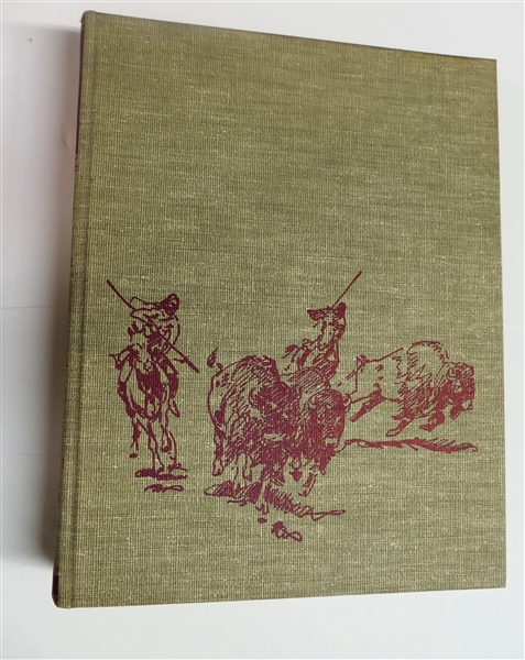 "The Book of the American West" Hardcover Book Published by Simon Schuster - 1963 