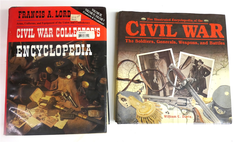 "Civil War Collectors Encyclopedia" by Francis A. Lord and "The Illustrated Civil War - The Soldiers, Generals, Weapons, and Battles" by  William C. Davis