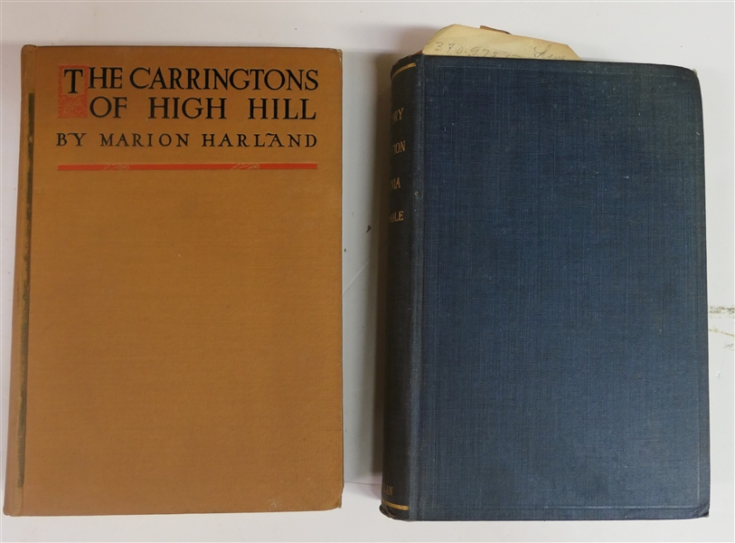 "The Carringtons of High Hill by Marion Harland and "A History of Education in Virginia" by Cornelius J. Heathwolfe, R.S. A.M. - The Macmillan Company 1916