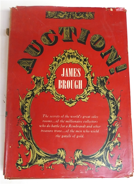 "Auction" James Brough - Hardcover with Dust Jacket - First Printing 1963 