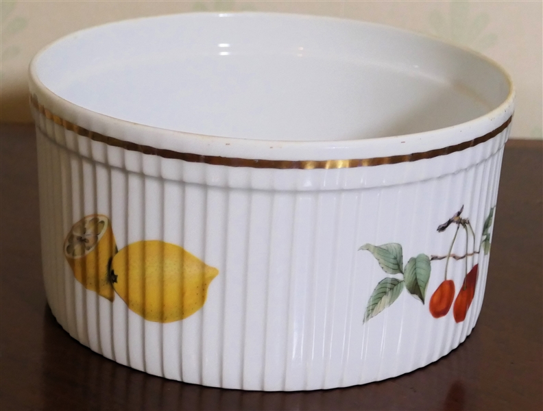 Royal Worcester - Evesham Casserole - Shape 46 Size 0 - Measures 7 1/2" Across