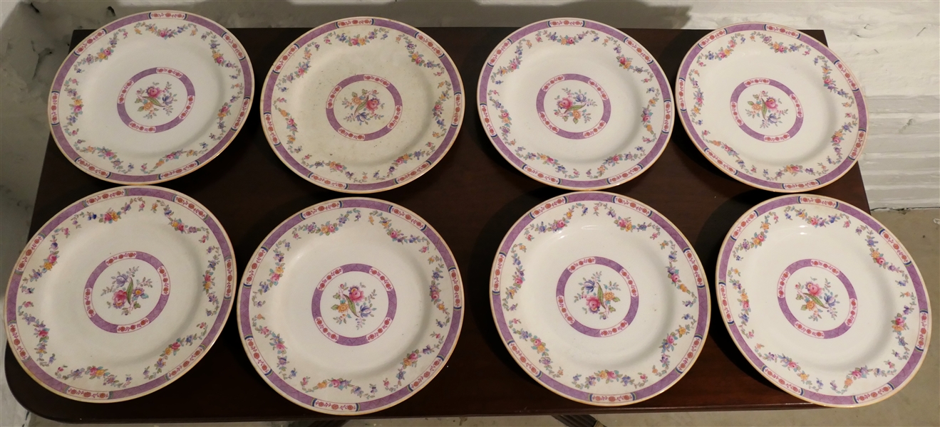 7- Spode Copeland China Plates Lowestaff?  - Each Measures 9" Across 