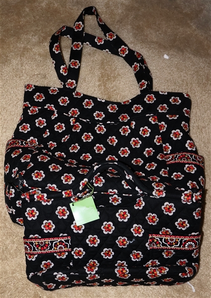 2 - Vera Bradley "Pirouette" Bags  - Gabby New with Tags, and Zipper Tote - Like New 