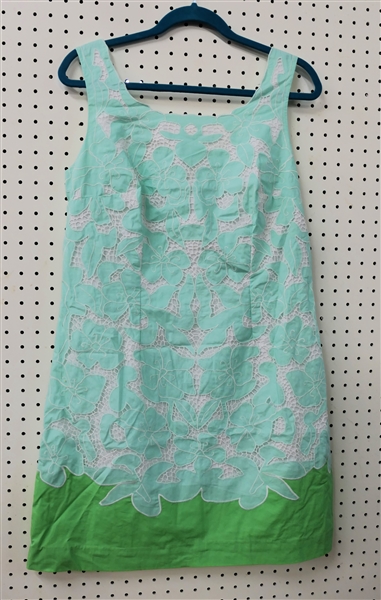 Lilly Pulitzer "Capricia Dress" Sand Bar Blue - Size 12 - New with Original Tags