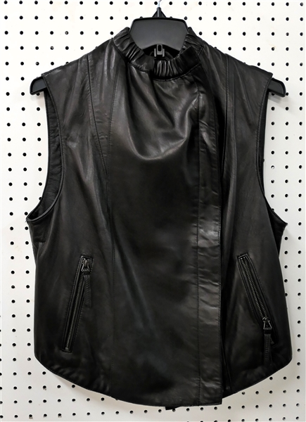 Preston & York Black Vest - Size Medium 