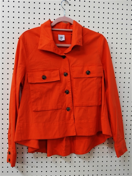 Cabi - Orange Jacket - Size Medium 