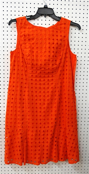 Orange Eyelet - Nine West Dress - Size 14