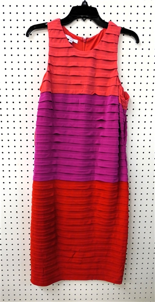 London Times Colorblock Dress - Size 16