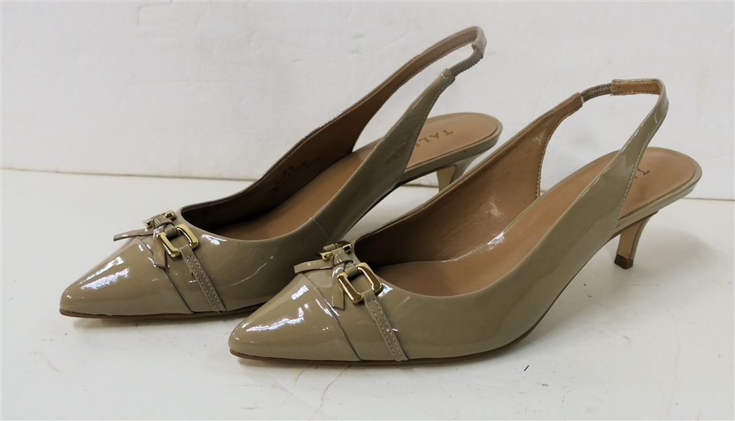 Talbots Nude Sling Back Pumps - Size 9B