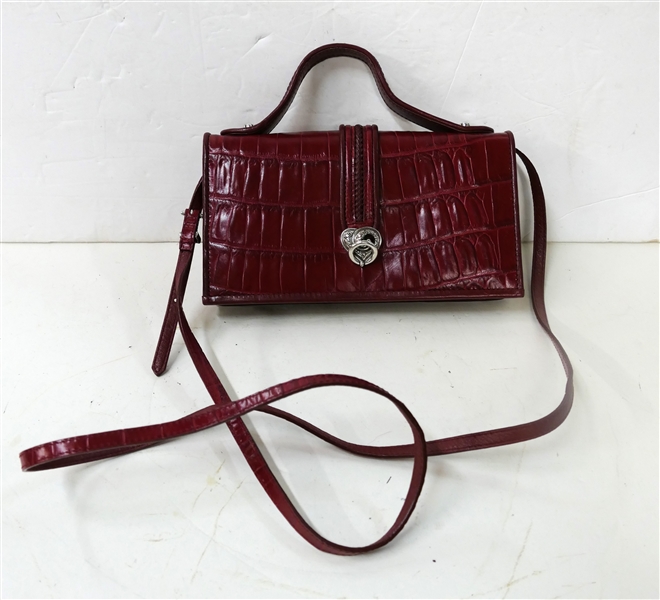 Brighton Red Leather Purse - Like New