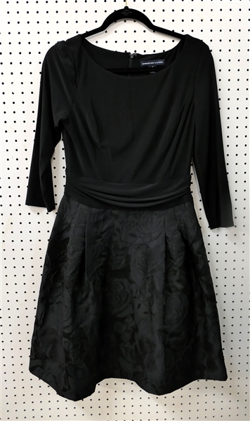 American Living Black Cocktail Dress Size 10