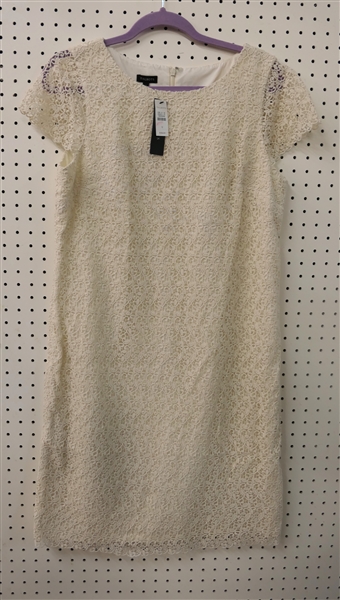 Talbots Cream Dress - New with Tags - Size 12