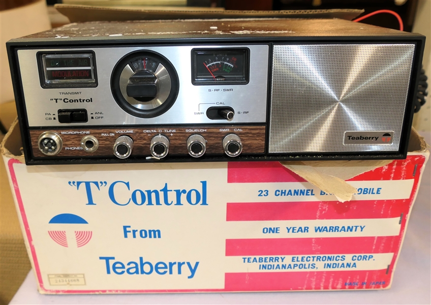 "T" Control From Teaberry - 23 Channel Base / Mobile - In Original Box