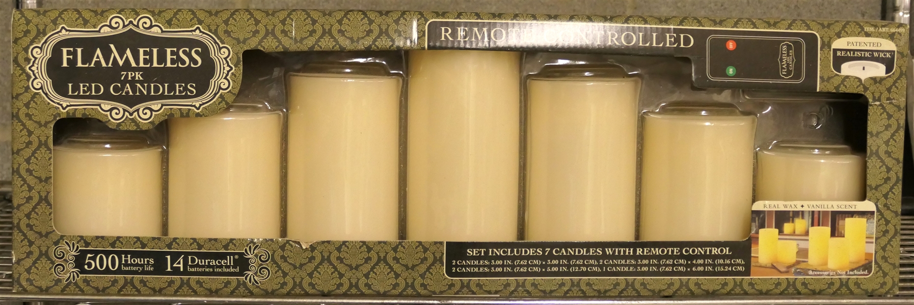 Flameless LED Candles - 7 Pack - New in Box