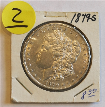 1879 S Morgan Silver Dollar 