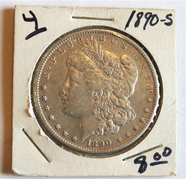 1890 S Morgan Silver Dollar