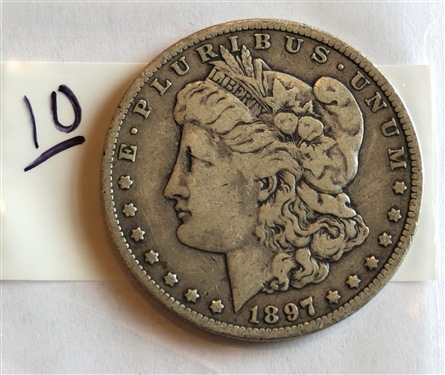 1897 O Morgan Silver Dollar