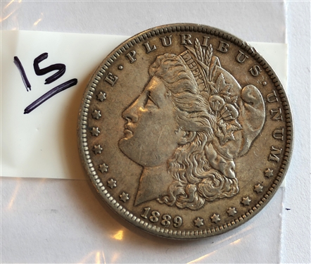 1889 Morgan Silver Dollar 