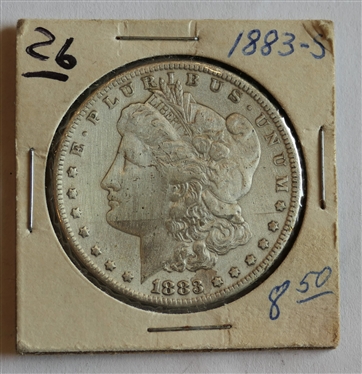 1883 S Morgan Silver Dollar