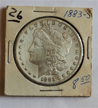 1883 S Morgan Silver Dollar