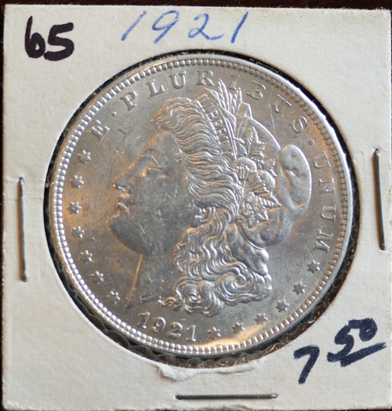 1921 Morgan Silver Dollar