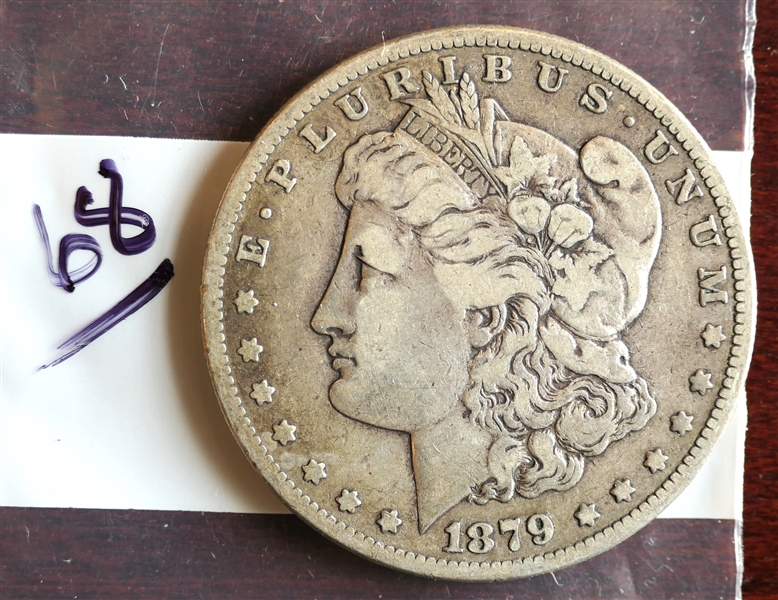 1879 S Morgan Silver Dollar 