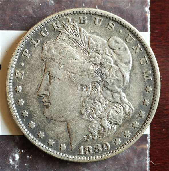 1880 O Morgan Silver Dollar 