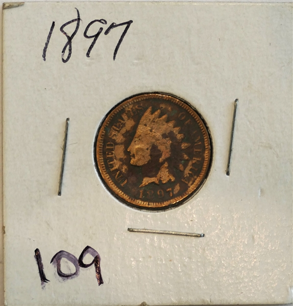 1897 Indian Head Penny 