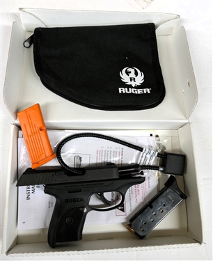 Ruger LC9s - Lightweight Compact Pistol - 9mm Luger  - in Original Box with Soft Case, Magazine, and Instruction Manual  - Serial Number 328-47136