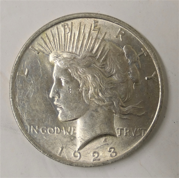 1923 Peace Silver Dollar 