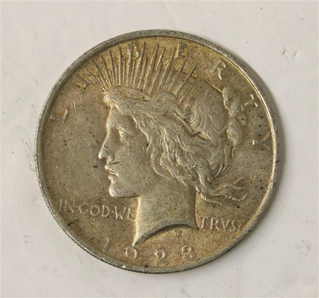 1923 Peace Silver Dollar 