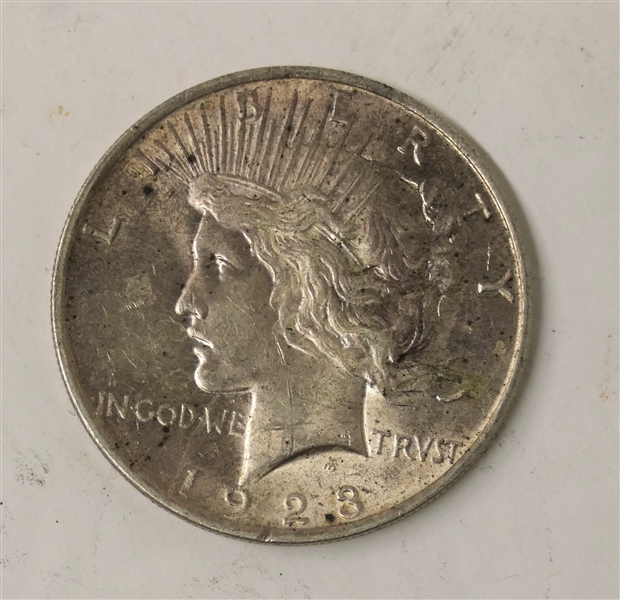 1923 Peace Silver Dollar 