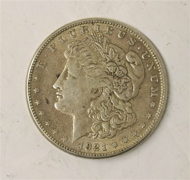 1921 S Morgan Silver Dollar 