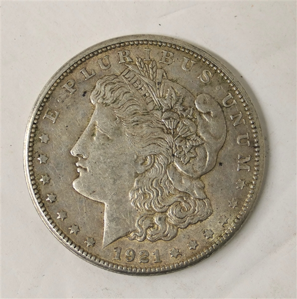 1921 S Morgan Silver Dollar 